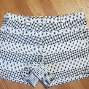 Womens Black and white shorts